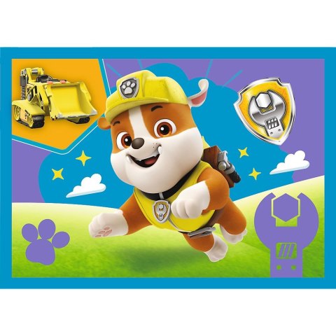 Puzzle Trefl Paw Patrol Biegnące Pieski 4w1 el. (34628) Puzzle Trefl Paw Patrol Biegnące Pieski 4w1 el. (34628)