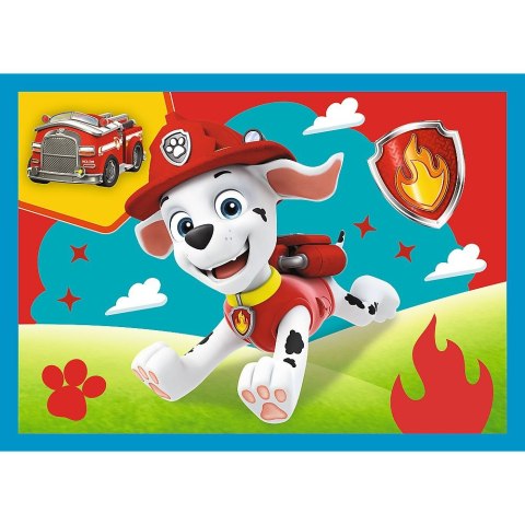 Puzzle Trefl Paw Patrol Biegnące Pieski 4w1 el. (34628) Puzzle Trefl Paw Patrol Biegnące Pieski 4w1 el. (34628)