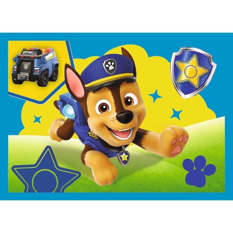 Puzzle Trefl Paw Patrol Biegnące Pieski 4w1 el. (34628) Puzzle Trefl Paw Patrol Biegnące Pieski 4w1 el. (34628)