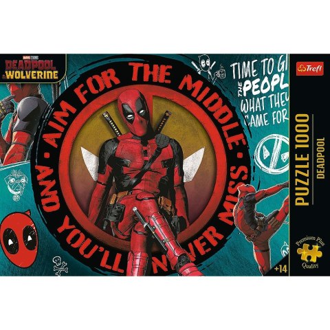 Puzzle Trefl Premium Plus Deadpool 1000 el. (10835) Puzzle Trefl Premium Plus Deadpool 1000 el. (10835)