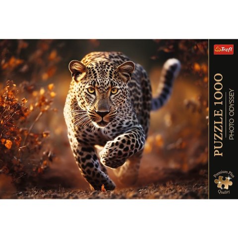 Puzzle Trefl Premium Plus Dziki Leopard 1000 el. (10818) Puzzle Trefl Premium Plus Dziki Leopard 1000 el. (10818)