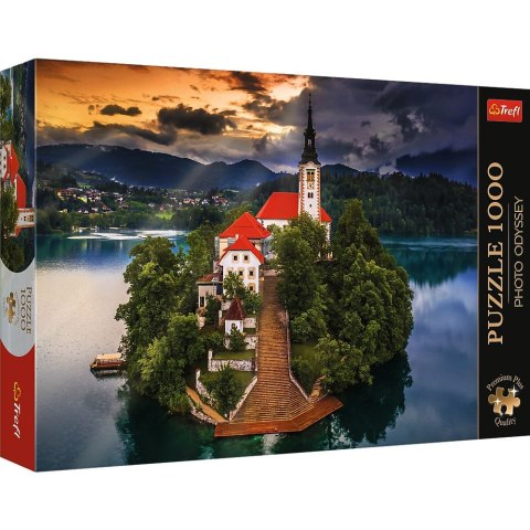 Puzzle Trefl Premium Plus Jezioro Bled, Słowenia 1000 el. (10797) Puzzle Trefl Premium Plus Jezioro Bled, Słowenia 1000 el. (10797)