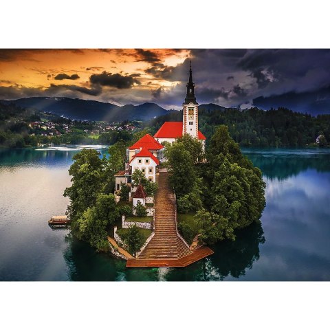 Puzzle Trefl Premium Plus Jezioro Bled, Słowenia 1000 el. (10797) Puzzle Trefl Premium Plus Jezioro Bled, Słowenia 1000 el. (10797)