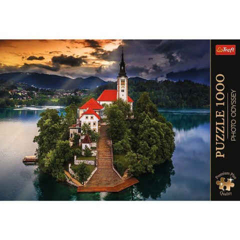 Puzzle Trefl Premium Plus Jezioro Bled, Słowenia 1000 el. (10797) Puzzle Trefl Premium Plus Jezioro Bled, Słowenia 1000 el. (10797)