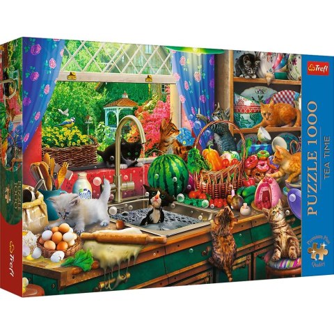 Puzzle Trefl Premium Plus Kociaki rozrabiaki 1000 el. (10839) Puzzle Trefl Premium Plus Kociaki rozrabiaki 1000 el. (10839)