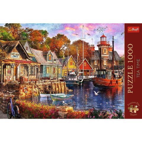 Puzzle Trefl Premium Plus Nadmorski zakątek 1000 el. (10796) Puzzle Trefl Premium Plus Nadmorski zakątek 1000 el. (10796)