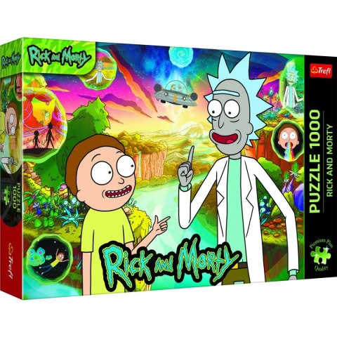 Puzzle Trefl Premium Plus Rick i Morty 1000 el. (10838) Puzzle Trefl Premium Plus Rick i Morty 1000 el. (10838)