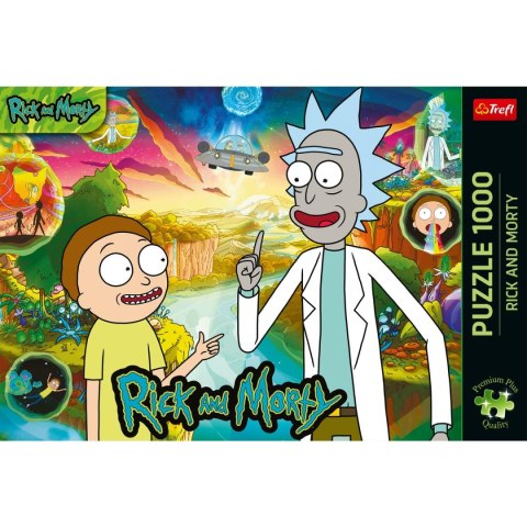 Puzzle Trefl Premium Plus Rick i Morty 1000 el. (10838) Puzzle Trefl Premium Plus Rick i Morty 1000 el. (10838)