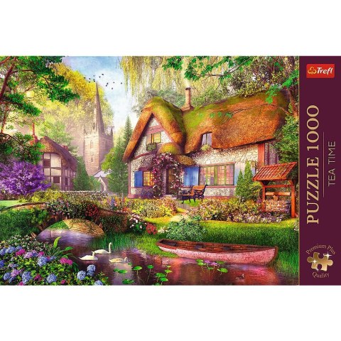 Puzzle Trefl Premium Plus Urocza chatka w lesie 1000 el. (10804) Puzzle Trefl Premium Plus Urocza chatka w lesie 1000 el. (10804)