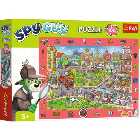 Puzzle Trefl Rodzina Treflików Spy Guy - Miasto (15590) Puzzle Trefl Rodzina Treflików Spy Guy - Miasto (15590)