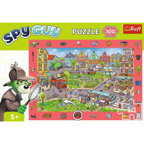 Puzzle Trefl Rodzina Treflików Spy Guy - Miasto (15590) Puzzle Trefl Rodzina Treflików Spy Guy - Miasto (15590)
