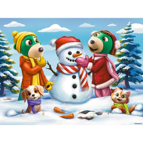 Puzzle Trefl Rodzina Treflików Zimowe zabawy Treflików 30 el. (18300) Puzzle Trefl Rodzina Treflików Zimowe zabawy Treflików 30 el. (18300)
