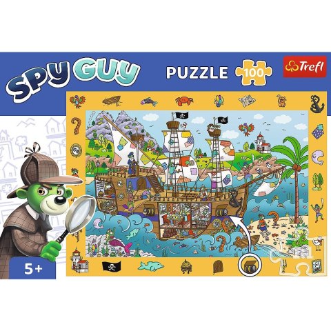Puzzle Trefl Spy Guy - Statek Piracki (15594) Puzzle Trefl Spy Guy - Statek Piracki (15594)