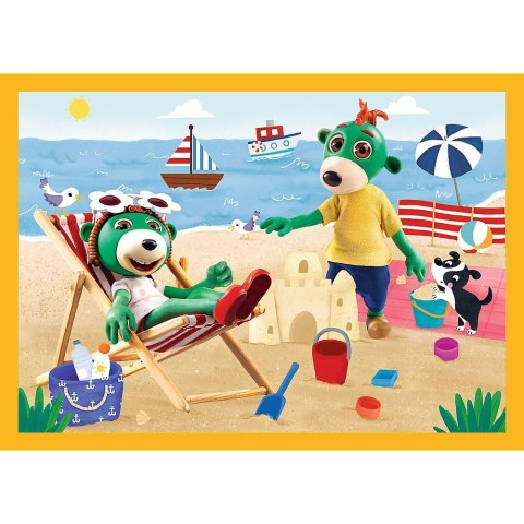 Puzzle Trefl Trefliki na wakacjach (34623) Puzzle Trefl Trefliki na wakacjach (34623)