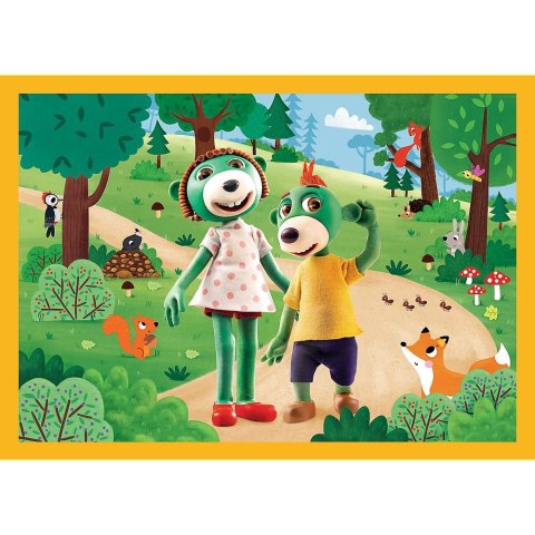 Puzzle Trefl Trefliki na wakacjach (34623) Puzzle Trefl Trefliki na wakacjach (34623)