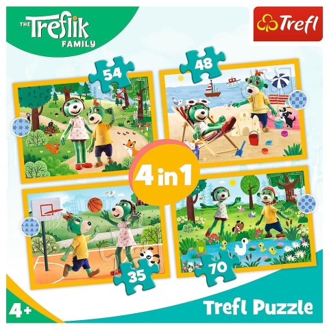 Puzzle Trefl Trefliki na wakacjach (34623) Puzzle Trefl Trefliki na wakacjach (34623)