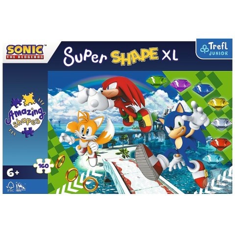 Puzzle Trefl Wesoły Sonic 160 el. (50038) Puzzle Trefl Wesoły Sonic 160 el. (50038)