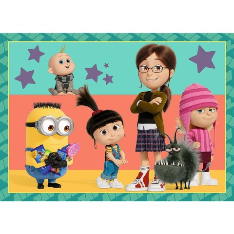 Puzzle Trefl Zwariowane Minionki 4w1 el. (34648) Puzzle Trefl Zwariowane Minionki 4w1 el. (34648)