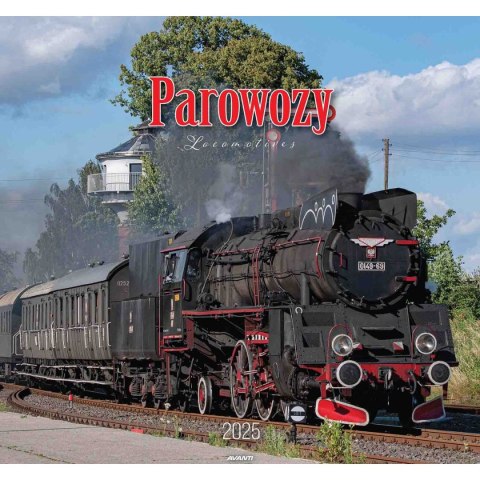 Kalendarz ścienny Avanti Parowozy wieloplanszowy 330mm x 330mm (KD-36) Kalendarz ścienny Avanti Parowozy wieloplanszowy 330mm x 330mm (KD-36)