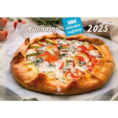 Kalendarz ścienny Kulinarny Lucrum rodzinny 2023 280mm x 200mm (WL01)