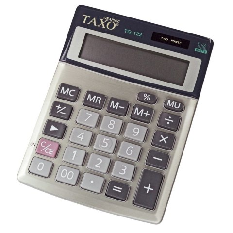 Kalkulator na biurko TG-122 Taxo Graphic 12-pozycyjny Kalkulator na biurko TG-122 Taxo Graphic 12-pozycyjny