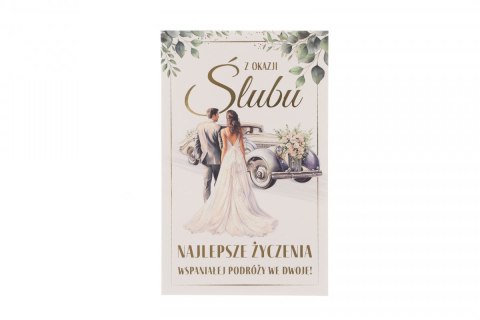 Kartka składana Art Nuvo ślub A5 (5905771370602) Kartka składana Art Nuvo ślub A5 (5905771370602)