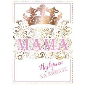 Kartka składana Henry KARNET B6 MAMA pink B6 (5905701483372) Kartka składana Henry KARNET B6 MAMA pink B6 (5905701483372)