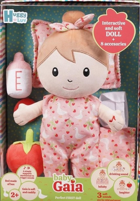Lalka Tm Toys Huggy Luv interaktywna Gaia (DKO0800) Lalka Tm Toys Huggy Luv interaktywna Gaia (DKO0800)