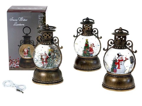 Lampion świąteczny Adar LED, z motywem świątecznym, kabel USB (580121) Lampion świąteczny Adar LED, z motywem świątecznym, kabel USB (580121)
