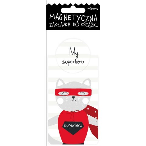 Zakładka do książki Henry magnetyczna NW SUPERHERO (5907465661669) Zakładka do książki Henry magnetyczna NW SUPERHERO (5907465661669)