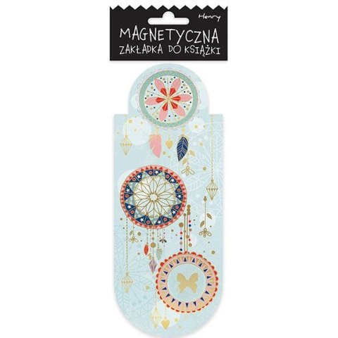 Zakładka do książki Henry magnetyczna OWAL2 BŁĘKITNE ŁAPACZE (5905701482078) Zakładka do książki Henry magnetyczna OWAL2 BŁĘKITNE ŁAPACZE (5905701482078)
