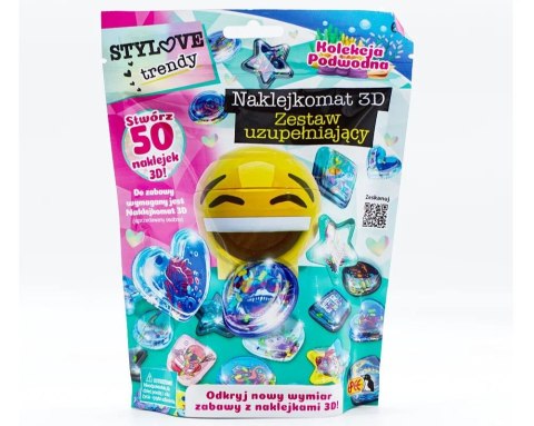 Zestaw kreatywny dla dzieci Epee Naklejkomat 3D zestaw uzupełniający (EP60176) Zestaw kreatywny dla dzieci Epee Naklejkomat 3D zestaw uzupełniający (EP60176)