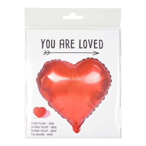 Balon foliowy Arpex Serce 45cal (BL6033) Balon foliowy Arpex Serce 45cal (BL6033)