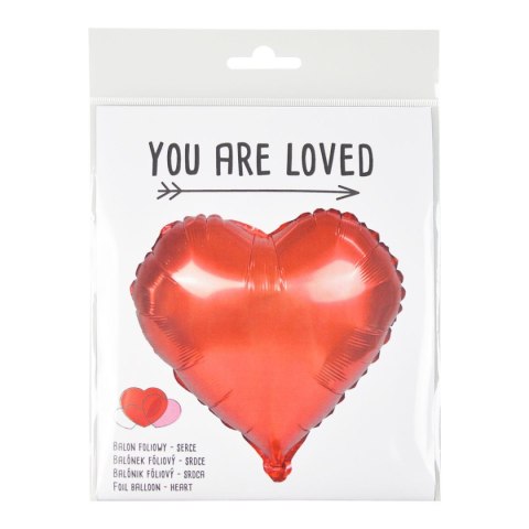 Balon foliowy Arpex Serce 45cal (BL6033) Balon foliowy Arpex Serce 45cal (BL6033)