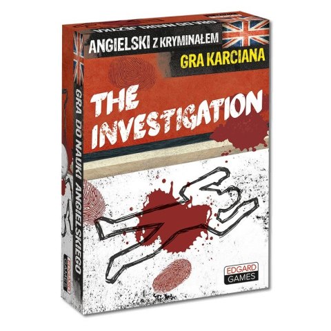 Gra karciana Edgard Games Angielski z kryminałem Gra karciana Edgard Games Angielski z kryminałem