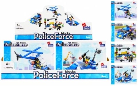 Klocki konstrukcyjne Mega Creative Alleblox police 96-104 elementy (478225) Klocki konstrukcyjne Mega Creative Alleblox police 96-104 elementy (478225)