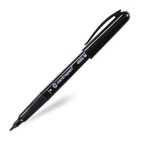 Marker do cd Centropen, czarny 1,0mm (2606) Marker do cd Centropen, czarny 1,0mm (2606)