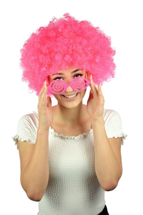 Peruka Arpex afro XXL różowa (LA1381ROZ-2266) Peruka Arpex afro XXL różowa (LA1381ROZ-2266)