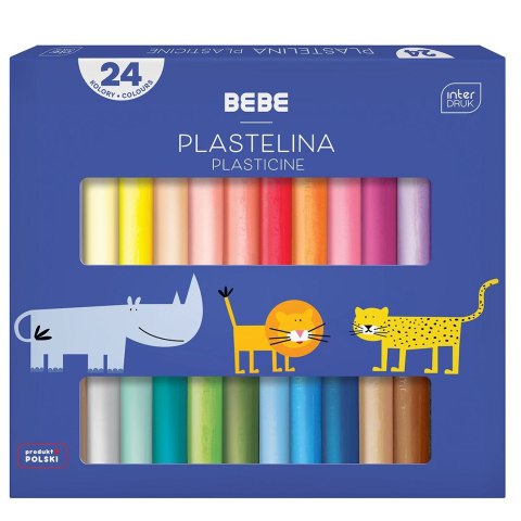 Plastelina Noster 24 kol. BB KIDS 5902277329851 (24k) Plastelina Noster 24 kol. BB KIDS 5902277329851 (24k)