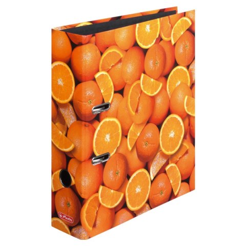 Segregator dźwigniowy Herlitz pomarańcze A4 80mm mix (10626190) Segregator dźwigniowy Herlitz pomarańcze A4 80mm mix (10626190)