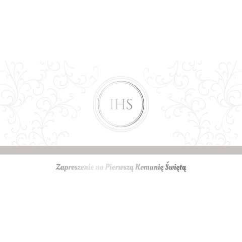Zaproszenie Ab Card komunia Tasiemka (ZK) Zaproszenie Ab Card komunia Tasiemka (ZK)