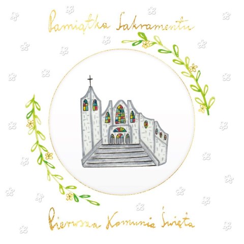 Kartka składana Henry KARNET KW KOMUNIA KÓŁKO HS KOSCIOŁEK kw (5907465664813) Kartka składana Henry KARNET KW KOMUNIA KÓŁKO HS KOSCIOŁEK kw (5907465664813)
