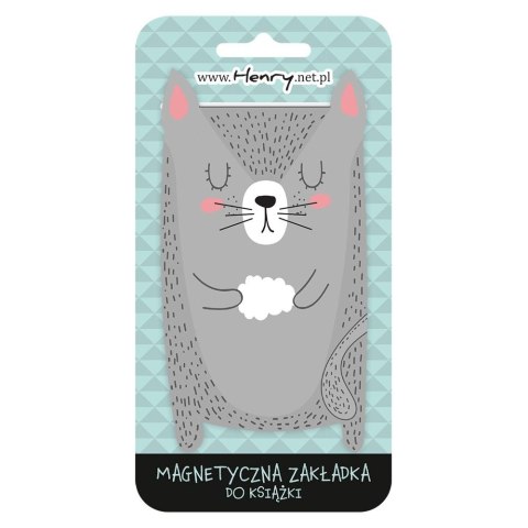 Zakładka do książki Henry AKI kot szary (5907465669122) Zakładka do książki Henry AKI kot szary (5907465669122)