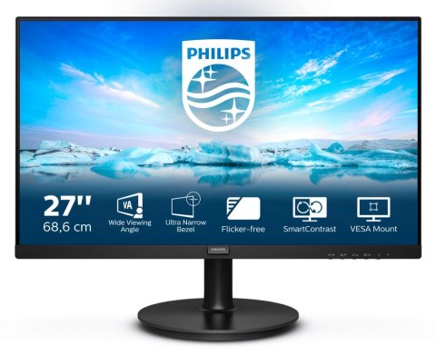 MONITOR PHILIPS LED 27" 271V8L/00 MONITOR PHILIPS LED 27" 271V8L/00