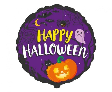 Balon foliowy Godan Happy Halloween 18cal (B401616) Balon foliowy Godan Happy Halloween 18cal (B401616)