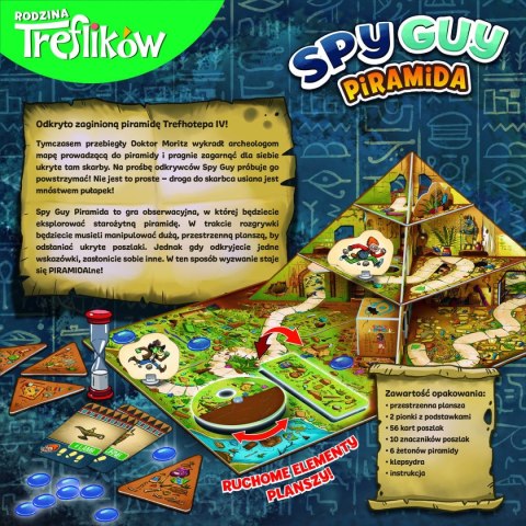 Gra planszowa Trefl Spy Guy Piramida (02501) Gra planszowa Trefl Spy Guy Piramida (02501)
