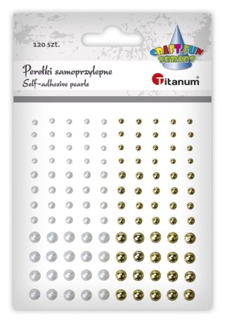 Kryształki Titanum Craft-Fun Series (24CY0324 (white,gold))