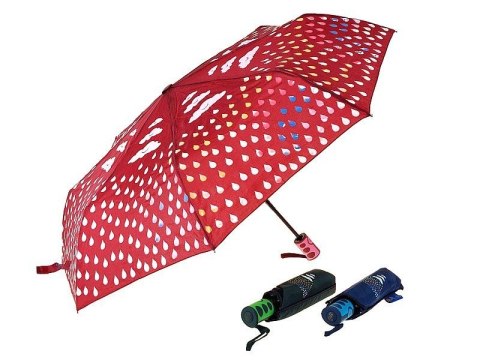 Parasol Adar zmieniająca kolor pod wpływem wody, automatycznie rozkładana (597082) Parasol Adar zmieniająca kolor pod wpływem wody, automatycznie rozkładana (597082)
