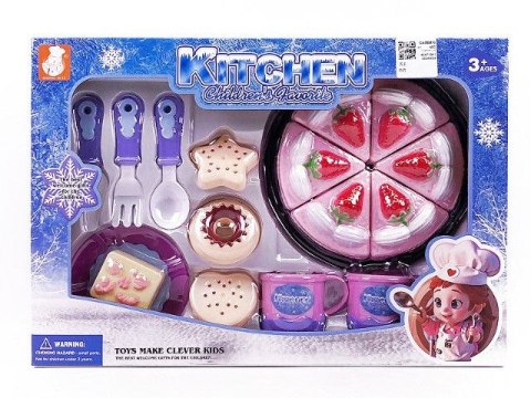 Artykuły kuchenne Bigtoys zestaw z tortem (BK4293) Artykuły kuchenne Bigtoys zestaw z tortem (BK4293)