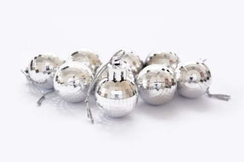 Bombki Arpex disco (9 szt.) srebrne plastik (BN6240SRE-4202) Bombki Arpex disco (9 szt.) srebrne plastik (BN6240SRE-4202)